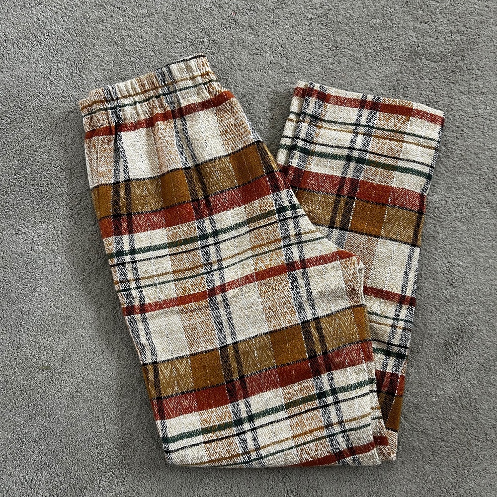 Sezane Plaid Pants